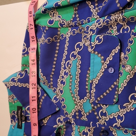 NOTATIONS Shirt long sleeve Size L with bootons at the front Very good condition - Picture 7 of 17